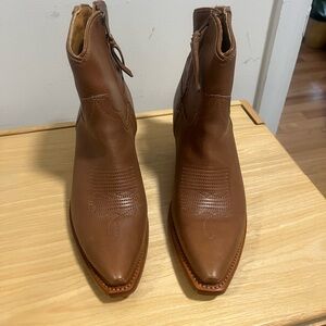 Tecovas Tan Leather Boots